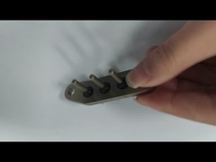 1000VDC Назначенное напряжение герметический электрический транспортный соединитель с максимальным током 30A