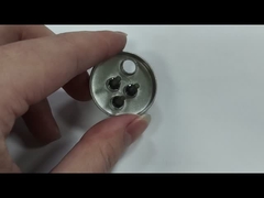 1-5 мкм толщины герметически запечатанный терминал 5,0 МПа взрывный тест для долговременной работы