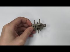 Герметичный терминал из нержавеющей стали 304, железный корпус, установка и испытание на разрыв при давлении 5,0 МПа для C