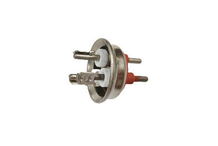 Клеммы компрессора холодильника 50 г керамических материалов 95% AL2O3 изолятор испытание 1000 МОм 500 В пост. тока