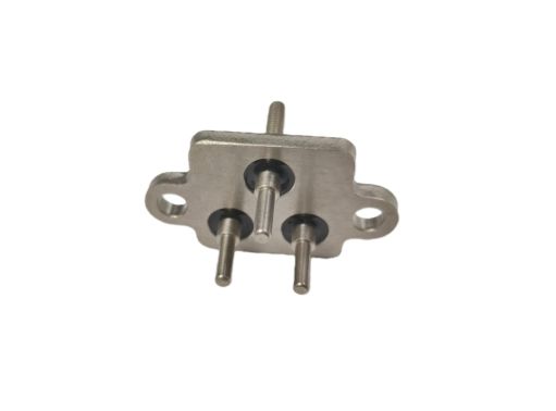 Герметически запечатанный терминал 304 из нержавеющей стали Установка железной оболочки и взрывное испытание 5,0 МПа для критической среды