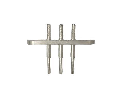 Высокотемпературный герметический электрический транспортный соединитель с 3 числами контактов, обеспечивающих безопасность и соединения