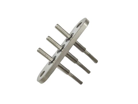 Высокотемпературный герметический электрический транспортный соединитель с 3 числами контактов, обеспечивающих безопасность и соединения