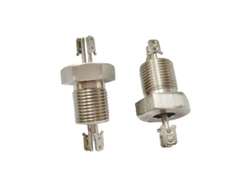 304 Нержавеющая сталь Стекло Металлические уплотнения с высоким сопротивлением изолятору 2000MΩ 1000VDC Обеспечивая эффективность электрической изоляции