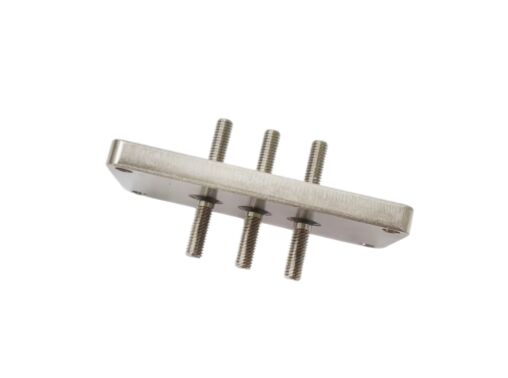 Клеммная колодка с номинальным током 50А, оснащенная пластиной C45, предназначенная для управления электрическими цепями и обеспечения безопасности