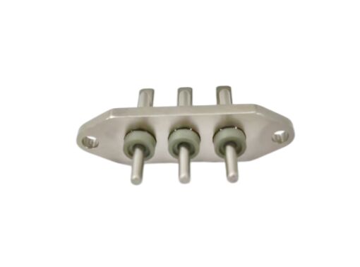 Герметичный разъем электромобиля с никелированным покрытием толщиной 3-5 микрон для передачи энергии электромобиля