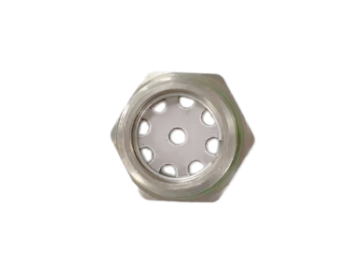 Nickel Plated Hermetic Sight Screen Temperature Range Minus 40 Celsius To 200 Celsius Visual Inspection Tool For Harsh Conditions
