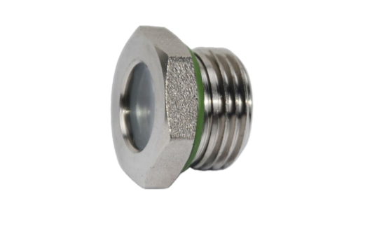Hermetic Seal Hermetic Sight Screen Featuring Glass To Metal Seal for and Clear Optical Access in Industrial Applications